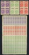 ARGENTINA: Province Of SANTA FE: Year 1914, 5c., 20c. And 30c., COMPLETE SHEETS Of 50 Examples Each, Very Fine Quality! - Autres & Non Classés