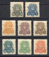 ARGENTINA: PROVINCE OF SANTIAGO DEL ESTERO: Year 1905, Set Of 8 Values (5c. To $20), Mint Original Gum, Fine Quality! - Sonstige & Ohne Zuordnung