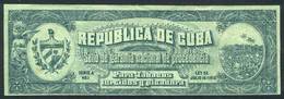 CUBA: TABACOS TORCIDOS Y PICADURA (tobacco): Spectacular "sello De Garantía Nacional De Precedencia", Minor Defects, Ver - Other & Unclassified