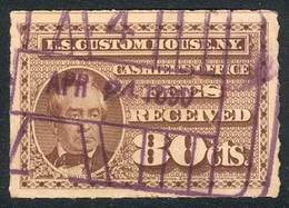 UNITED STATES: CUSTOM FEE STAMPS: Scott RL7, Used, Very Fine Quality, Catalog Value US$85. - Fiscali