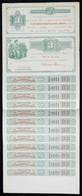 UNITED STATES: STATE OF NEW YORK: Fleischmann Manufacturing Co. Distilled Spirits, 3 Complete Sheets Of The Year 1918, L - Revenues
