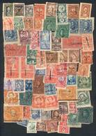 MEXICO: Lot With Good Amount Of Revenue Stamps, Some With Defects, Very Interesting! - Mexique