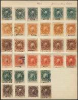 MEXICO: 70 Stamps For Documents And Books, Year 1878, Interesting. Fine General Quality (some Can Have Minor Faults),  M - Mexico