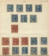 MEXICO: 110 Stamps For Documents, Years 1892 To 1893, Interesting. Fine General Quality (some Can Have Minor Faults),  M - Mexique