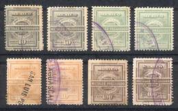 MEXICO: PRECIOUS METALS: Year 1905, 8 Stamps Between 10c. And $100, Fine General Quality, Rare! - Mexiko