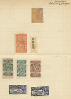 URUGUAY: 113 Stamps On Pages Of An Old Collection, Including Some Very Interesting And Scarce Examples. General Quality  - Uruguay