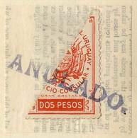 URUGUAY: CONSULAR SERVICE: Collection Of 46 Revenue Stamps On Old Algum Pages, Including Many Rare And Scarce Values, An - Uruguay