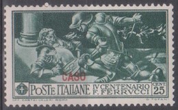 Italia Colonie Egeo Caso 1930 Ferrucci SaN°13 MH/* Vedere Scansione - Egeo (Caso)