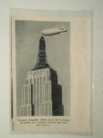 Tour D'amarrage De Dirigeable De L'Empire State Building  - Coupure De Presse De 1931 - Otros