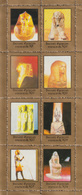 Egyptology - Labels - ( Complete Sheet - Egyptian Art - Egyptology ) - MNH (**) - Egyptology