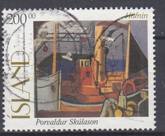 +Iceland 1997. Painting. Cancelled - Used Stamps