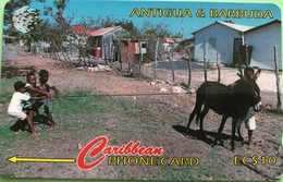 ANTIGUA Et BARBUDA  -  Phonecard  - Kids At Play, Barbuda  -  EC $ 10 - Antigua And Barbuda