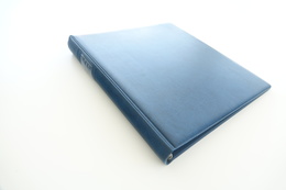 Israel Album - Lindner Album, Blue, 18 Rings, Format 5x30x32cm - Formato Grande, Fondo Blanco