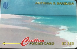 ANTIGUA Et BARBUDA  -  Phonecard  -  Pink Sand Beach, Barbuda  -  EC $ 20 - Antigua And Barbuda