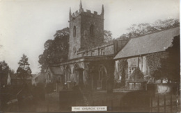 DERBYSHIRE - EYAM - THE CHURCH RP  Db393 - Derbyshire