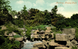 DERBYSHIRE - GLOSSOP PARK ROCKERY Db205 - Derbyshire