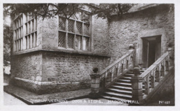 DERBYSHIRE - HADDON HALL - DOROTHY VERNON'S DOOR AND STEPS RP Db379 - Derbyshire