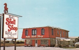 Fenwick Island Delaware Ruth's Shell Shop, Gift Store C1970s/80s Vintage Postcard - Otros & Sin Clasificación