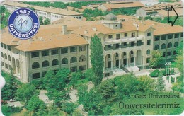 Turkey, N-370, Gazi Üniversitesi, 2 Scans.   Small Fold - Turquie