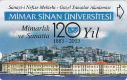 Turkey, N-375, Mimar Sinan Üniversitesi, 2 Scans. - Turquie