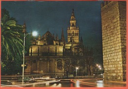 Delcampe - SPAGNA - ESPAÑA - Spain - Espagne - Andalucía - Sevilla - Catedral Y Giralda De Nuit - Not Used - Sevilla