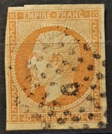 FRANCE 1853 - Canceled - YT 16a - Orange Vif - 40c - 1853-1860 Napoleon III
