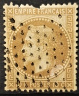 FRANCE 1867- Canceled - YT 28A - 10c - 1863-1870 Napoleon III Gelauwerd