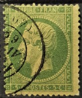 FRANCE 1862 - Canceled - YT 20 - 5c - 1862 Napoléon III