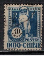 INDOCHINE            N°  YVERT    TAXE   39     ( 2 )       OBLITERE       ( OB 07/19 ) - Postage Due