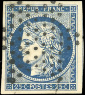 O 25c. Bleu. TB. - 1849-1850 Ceres