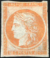 (*) Essai Du 40c. S/papier Pelure. TB. - 1849-1850 Ceres