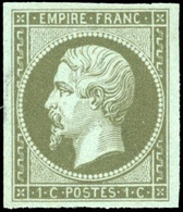 ** 1c. Olive. SUP. - 1853-1860 Napoleon III