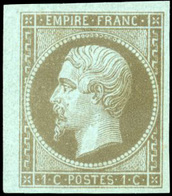 ** 1c. Mordoré. Bdef. SUP. - 1853-1860 Napoléon III.