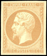 * 10c. Brun-clair. Type II. SUP. - 1853-1860 Napoléon III