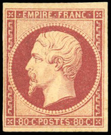 * 80c. Carmin. Très Belle Nuance. SUP. - 1853-1860 Napoleone III