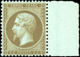 ** 1c. Mordoré Dentelé. BdeF. SUP. - 1862 Napoléon III.