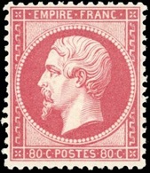 * 80c. Rose. Centrage Exceptionnel. Grande Fraîcheur. SUP. - 1862 Napoleon III