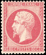 * 80c. Rose. Grande Frâicheur. SUP. - 1862 Napoléon III.