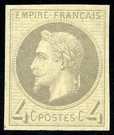 * 4c. Gris ''Rothschild''. TB. - 1863-1870 Napoléon III. Laure