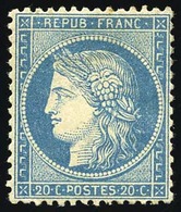 * 20c. Bleu. TB. - 1870 Beleg Van Parijs