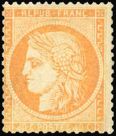 * 40c. Orange. ''4 Retouché''. TB. - 1870 Belagerung Von Paris