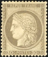 * 30c. Brun. Bien Centré. TB. - 1871-1875 Cérès