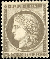 * 30c. Brun. TB. - 1871-1875 Cérès