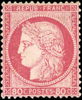 ** 80c. Rose. Centrage Parfait. SUP. - 1871-1875 Cérès