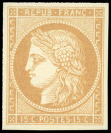 ** 15c. Bistre. N.D. SUP. - 1871-1875 Ceres