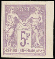 * Type Sage. Série Granet. 27 Valeurs Dont 5F. Avec Bord De Feuille. SUP. R. - 1876-1878 Sage (Type I)