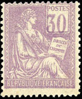 ** 30c. Violet. Chiffres Très Déplacés. TB. - Altri & Non Classificati