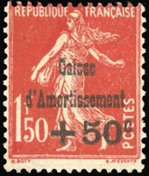 * + 253/255 + 266/268 + 275/277. Petit Ensemble De Caisse D'amortissement Avec Ou Sans Charnière. Un Timbre Défectueux S - Sonstige & Ohne Zuordnung