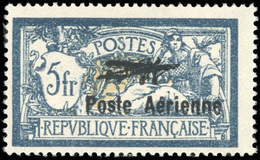 * 2F. Orange Et Vert-bleu + 5F. Bleu Et Chamois. 2 Valeurs. Charnière Quasi-invisible. B. - Andere & Zonder Classificatie