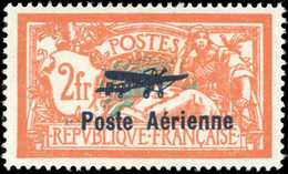 ** 2F. Orange Et Vert-bleu. Coin De L'écusson Cassé. Excellent Centrage. SUP. - Autres & Non Classés